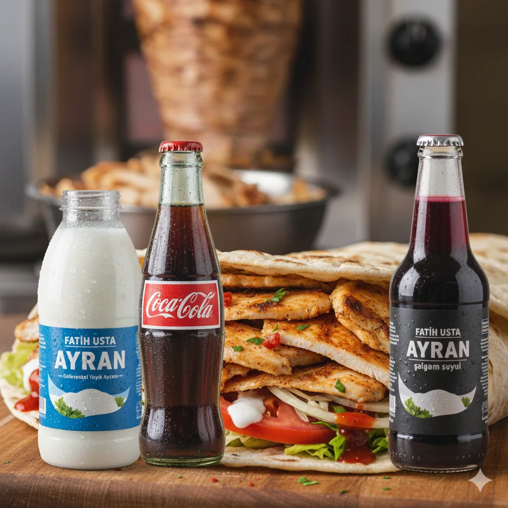 🥤 İçeceklerin Vazgeçilmez Üçlüsü: Ayran, Kola ve Şalgam