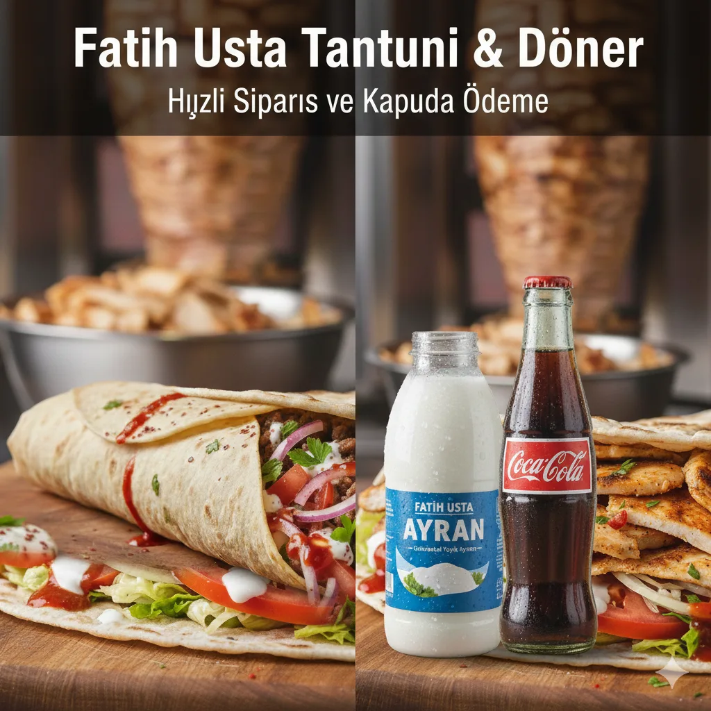 Fatih Usta Tantuni & Döner – Hızlı Sipariş ve Kapıda Ödeme