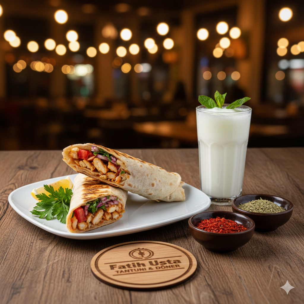 Menü 1 (Dürüm + Ayran)